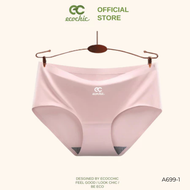 SET 4 Quần Lót Nữ ECOCHIC Full Hộp Chất Liệu Lụa Cotton Ren Cao Cấp Tự Nhiên Thoải Mái A699
