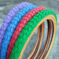 Ban Luar Sepeda LUCKY STONE 20 Inch 57 - 406 Ukuran 20x2.125 Atau 20 x 2.125 Warna Merah Biru Hijau