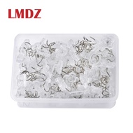 LMDZ 10050pcs Clear Fabric Twist Pins Couch Chair Car Sofa Headliner Repair Loose Drapery Craft DIY Locating Pins With