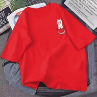 MERAH WOMEN'S OVERSIZED TOP LLAMA RED | Women's Oversized Tops | Cute Women's Clothes | Women's Clot