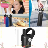 MOLIHA Straw Lid, with Straw Straw Brush Hydroflask Lid, Quality with Handle Leak Proof Straw Cap fo