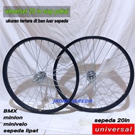 20 inch BMX wheelset bicycle rims 20 inch BMX folding bicycle rims