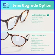 ︎  EO Visualities Heike Eyeglasses for Men and Women | Stainless Steel Oval  Frame