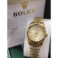 Stock baru【Datejust】 Rolex Jam tangan perempuan original 100% Automatik /Automatic women's Watch 32m