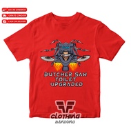 Butcher Saw Toilet Upgraded Skibidi Toilet Children's T-shirt Boys Clothes
