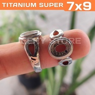 SUPER SLIM TITANIUM RINGRing 7x9