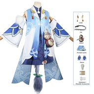 เกม Honkai: ชุดชุดคอสเพลย์ผู้หญิงลายมังกรสำหรับเด็กผู้หญิงชุด10cps ฮาโลลิต้าน่ารักชุดเสื้อทรงกิโมโนอ