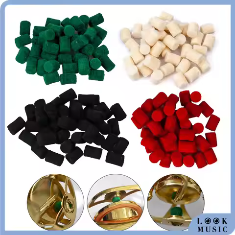 50/100pcs Saxophone Crotch Protector Delt Column Saxophone Felt Muffler Felt Bumper Alto Tenor Sopra