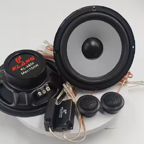 High Quality Car Sound Component Speaker 12V Car Speakers Components Kit 91DB 4/5/6.5 Inch 2 Ways Fu