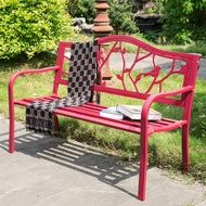 Park Chair Outdoor Bench Rest Bench Shopping Mall Public Leisure Bench Iron Outdoor Bench Courtyard