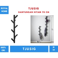 GANTUNGAN Black Hanger 78 cm long for hats, jackets, clothes