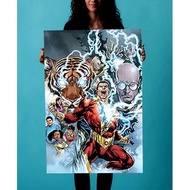 Shazam !!!! - poster - comic art