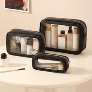 DALTON Cosmetic Bag, Transparent Waterproof Toiletry Bag, Simple Multi-Purpose Large Capacity Portab