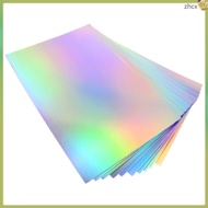 10 Sheets Shimmer Handicraft Crafts Card Making Paper Holographic Decorative Colored Cardstock  zhih
