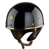 Royal M379  nửa đầu màu đen nhám chính hãng – Phong cách vintage bảo vệ an toàn