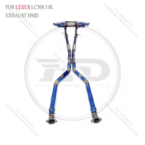 Ti Catback Exhaust System for Lexus LC500 5.0L V8 2018-2025 with ValvesDeep V8 Sound Bolt-On Perform