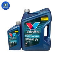 น้ำมันเครื่อง VALVOLINE-POWER COMMONRAIL(10W30)6L แถม1L(150165)