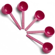 Extend Lab 5g Plastic Measuring Spoons (10ml) – Pack of 5 Mini Scoops for Protein Poweder, Creatine,