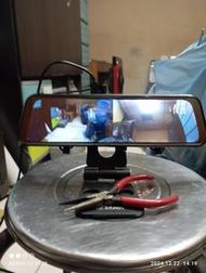 二手鷹眼EAGLEEYE10吋全螢幕觸控式電子後視鏡