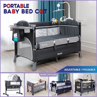 Multifunctional Portable Infant Baby Travel Cot Bed Double-deck Playpen Babycot Upgraded Brotish Baby Bed