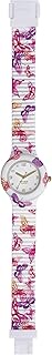 Ladies Pure Time Watch, Animals Addiction Collection, 32 mm Case and Butterfly Printed Silicone Stra