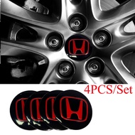 4 Pcs/Set Car Modified Wheel Rim Center Cap Sticker Auto Tire Hub Cap Emblem Badge Accessorirs for H