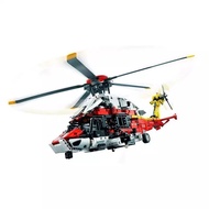 Educational Rescue Helicopter Technology Toys Compatible with Lego H175 Building Blocks Airbus Child