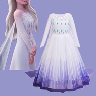 NNJXD Fancy Girls Elsa Frozen Dress for Party Birthday Princess Dresses