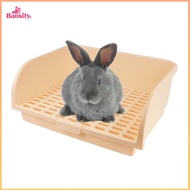 Rabbit Litter Box Pet Toilet Cage Box Potty Trainer Corner Tray Large Animal Pet Cage for Adult Hams