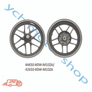 HONDA ADV 150 ADV150 100% ORIGINAL FRONT REAR SPORT RIM WHEEL BLACK | 44650-K0W-M10ZA  42650-K0W-M10