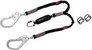 Midori Anzen 2NVSV 130 T1 2R23 Fall Prevention Equipment, Telescopic Double Lanyard, New Standards C