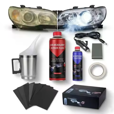Car Headlight Renovation Restorer Fumigation Light Restoration Agent Kit Headlight Restoration Renov
