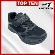 LINE 7 / LINE SEVEN SCHOOL SHOE / KASUT SEKOLAH HITAM LINE 7 - 1125