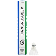 YONEX AeroSensor 700 Badminton Shuttlecock (12 Pack) - Ideal for Temperatures 22-28°C - AS700