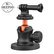 HEEPDD UURIG BH-07 Mini Ball Head Camera Tripod Mount 1/4 Inch Screw with Magnetic Base Sports Adapt