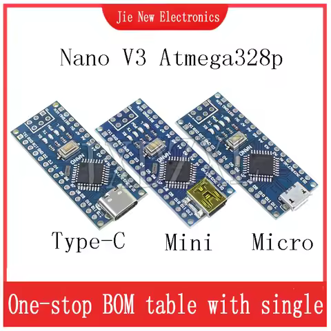 Type-C USB Nano 3.0 With Bootloader Compatible Nano 3.0 Controller For Arduino CH340 USB Driver 16Mh