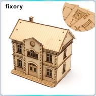 fixory 1/72 European Building Model Kit Hobby Toy Decoration Architecture Model