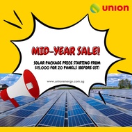 [MID-YEAR SALE] Affordable and Clean Energy. Solar Panel System Package