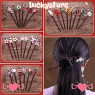 LUCKY Hanfu Hair Stick 10 Styles Hairpin Woman Jewelry Accessories Hair Chopsticks