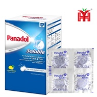 PANADOL SOLUBLE (LEMON FLAVOUR) 120'S EFFERVESCENT TABLETS/BOX 普拿疼