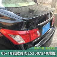 For Lexus ES250 Spoiler ABS Material Car Rear Wing Primer Color Rear Spoiler For Lexus ES250 ES300 E