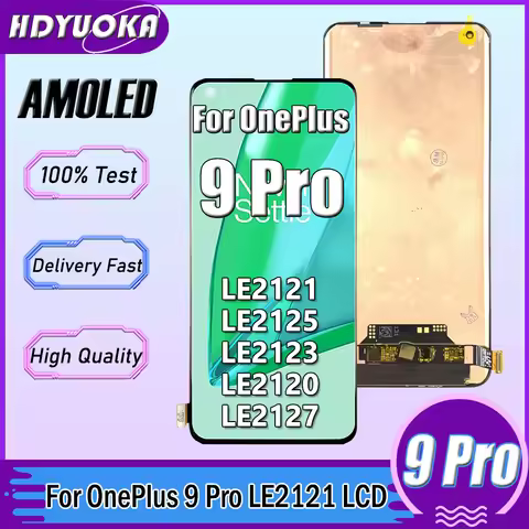 6.7" AMOLED For OnePlus 9 Pro LCD Display Touch Screen Digitizer Replacement For OnePlus 1+9Pro LE21