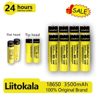 LiitoKala 18650 3500mAh Rechargeable Battery Lii-35S 3.7V Tip head/Flat headLithium Battery