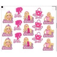 Barbie custom cupcakes, 2” image