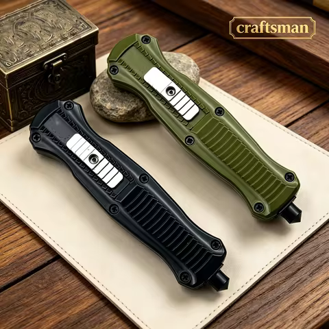 BM3300 small OTF knife folding knife pocket knife outdoor camping hiking portable knife zinc aluminu
