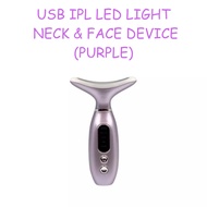 Usb Ipl Led Light Neck & Face Device (Purple)