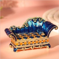 Chua Tabletop Jewelry Holder with Decorative Sofa Form for Daily Use