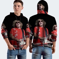 Sammy Hagar Fullprint Hoodie Jacket, Polyester Jersey Material