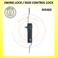 MS460 MS461 Swing Lock Panel Lock Rod Control Lock Electric Cabinet Lock Switchboard Lock With Key