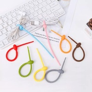 Pengikat kabel headset serbaguna 22cm / Cable management / Kabel Ties Cable Tie Kabel Tis Silicone M